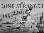 The Lone Stranger and Porky (Short 1939)