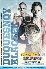 BAMMA 18: Duquesnoy vs. Klaczek