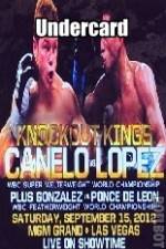 Saul Alvarez vs Josesito Lopez Undercard