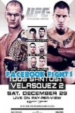 UFC 155 Dos Santos vs Velasquez 2 Facebook Fights