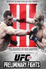 UFC 166: Velasquez vs. Dos Santos III Preliminary Fights