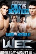 WEC 50 : Cruz Vs Benavidez