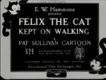 Felix the Cat Kept on Walking (Short 1925)