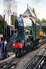 Flying Scotsman from the Footplate